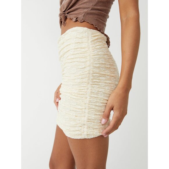 NWT Free People - Ona Convertible Ruched Skirt - S Small - Picture 5 of 10